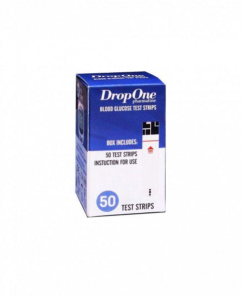 Drop One vércukorszint mérő tesztcsík 50 db