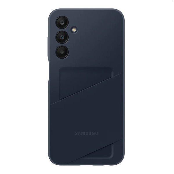 Card Slot Cover tok Samsung Galaxy A25 5G számára, kék fekete