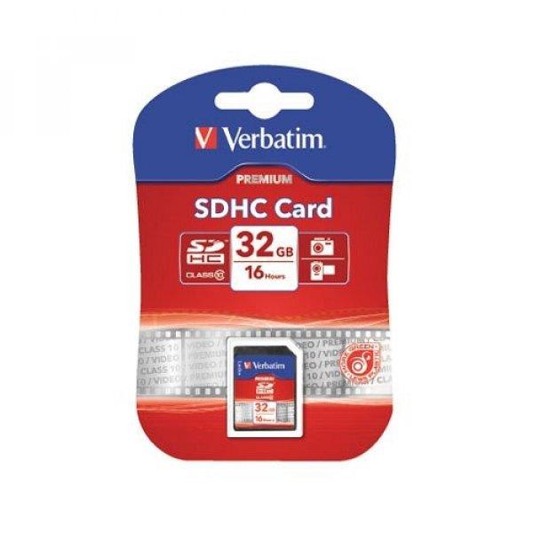 Memóriakártya VERBATIM SDXC Class 10 64GB 44024