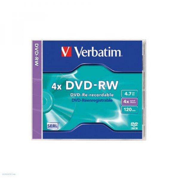 DVD-RW Verbatim 4,7GB 4x 43285