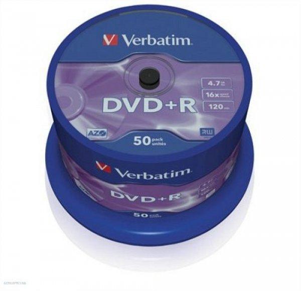 DVD+R Verbatim 4,7GB 16x 50db/henger 43550
