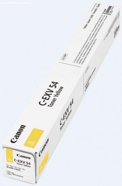 Canon C-EXV 54 Eredeti Yellow Toner