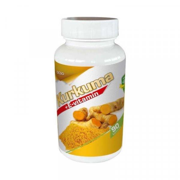 OCSO Kurkuma + E-vitamin FORTE 30 kapszula