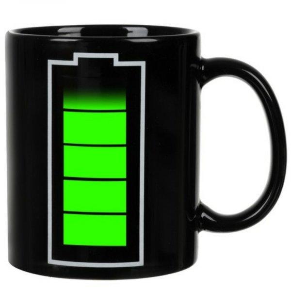 Magic mug - Varázsbögre akkumulátor mintával