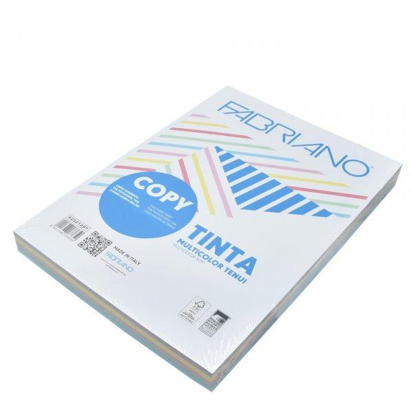 Másolópapír, színes, vegyes színek, A4, 80g. Fabriano CopyTinta 5x50
ív/csomag. pasztell