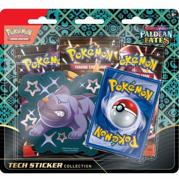 Kártyajáték Pokémon TCG: Scarlet & Violet Paldean Fates Tech Sticker
Collection Maschiff (Pokémon)