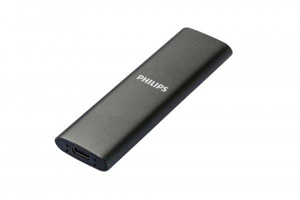 Philips Ultra Speed PH513754 Külső SSD 1TB, Fekete