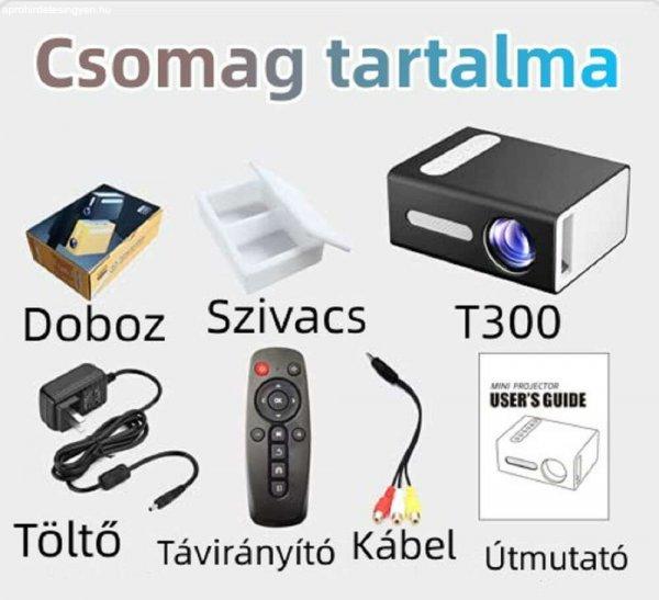 AOOZTO Enjoy Pro Mini Projektor (Fekete)