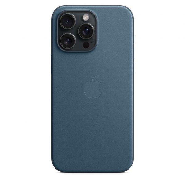 Apple iPhone 15 Pro Max FineWoven Case w MagSafe - Pacific Blue