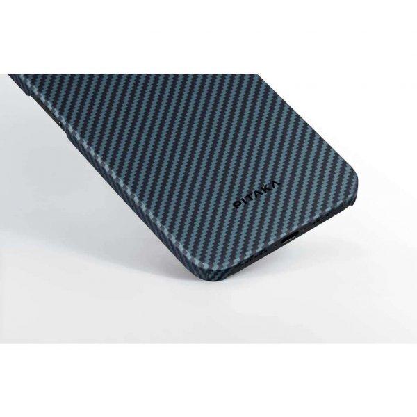 Pitaka MagEZ Case 4 Black / Blue Twill 1500D Apple iPhone 15 Plus készülékhez
- MagSafe rögzítéssel