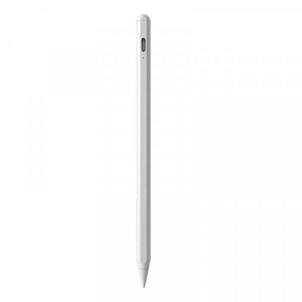 Stylus Pen univerzális érintős ceruza, telefonhoz és tablethez is,
tölthető, kapacitív, fehér