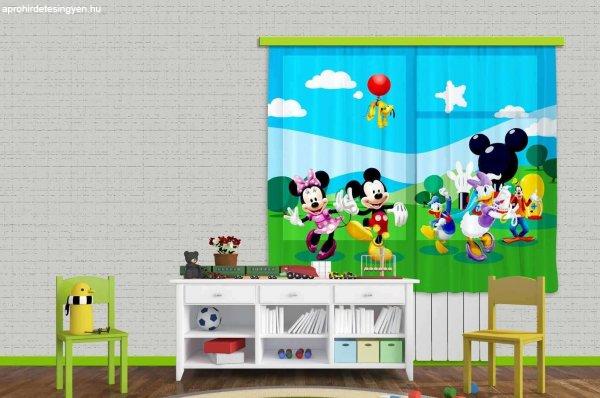 Minnie, Mickey függöny | 180 cm x 160 cm  - babaszoba faldekoráció