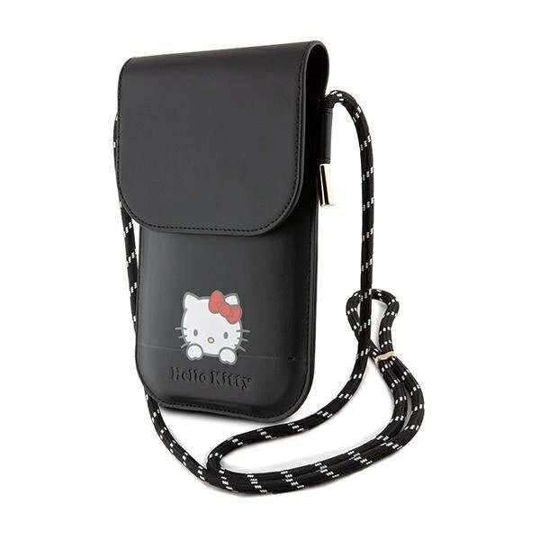Hello Kitty bőr Daydreaming Cord táska - fekete