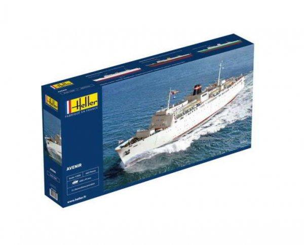 Heller Avenir Passenger Freight Ferry hajó műanyag modell (1:1200)