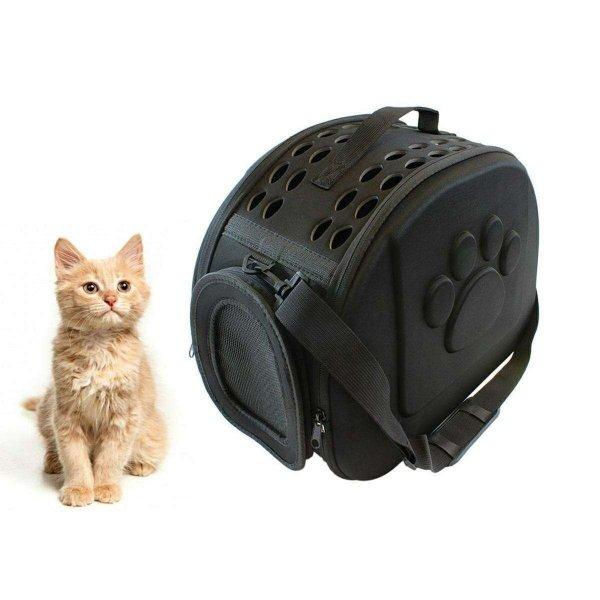 Szállítótáska kutyának vagy macskának szín Fekete XXL AG644I méret