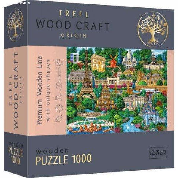 Trefl Wood Craft Híres helyek: Franciaország 1000db-os prémium fa puzzle
(20150T)