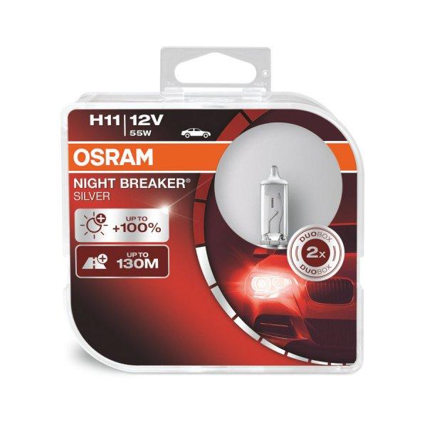 Osram H11 12V 55W +100%
