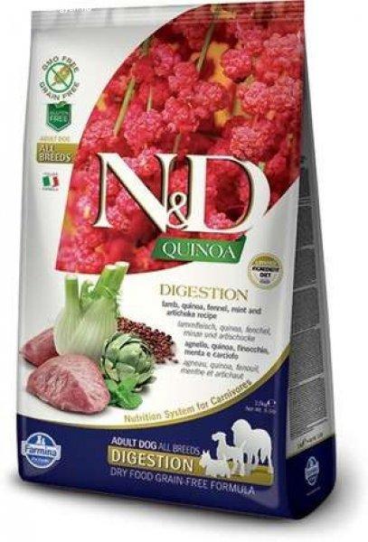 N&D Dog Grain Free Quinoa Digestion Lamb – Emésztési problémákra - (2 x 7
kg) 14 kg