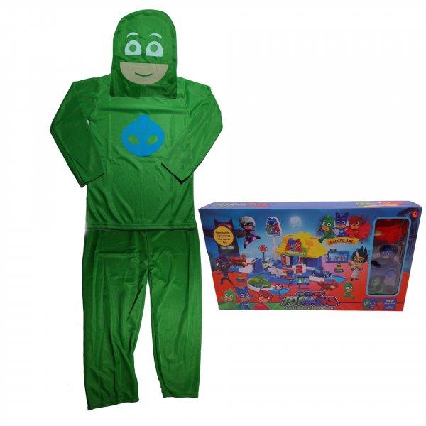 Gyerekruha IdeallStore®, Green Lizard, méret 7-9 év, 120-130, zöld,
parkolással