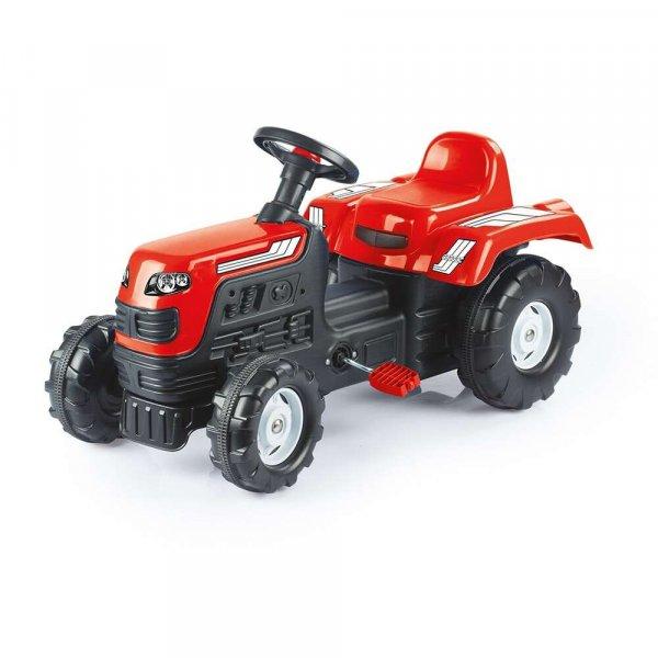 Ranchero pedálos traktor, piros, 52x81.5x45 cm - DOLU