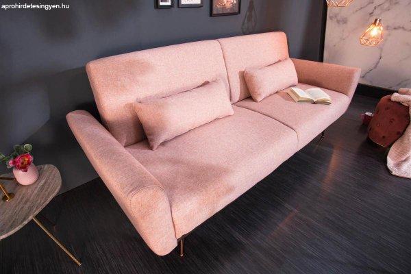 Ágyazható ülőgarnitúra Blaine 208 cm vén rózsaszín
