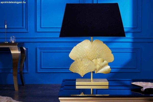 Design asztali lámpa Rashid fekete-arany