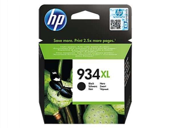 C2P23AE Tintapatron OfficeJet Pro 6830 nyomtatóhoz, HP 934XL, fekete, 1000
oldal