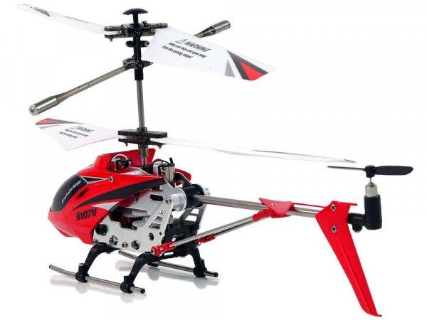 SYMA S107H távirányítású helikopter 2.4G piros 12649