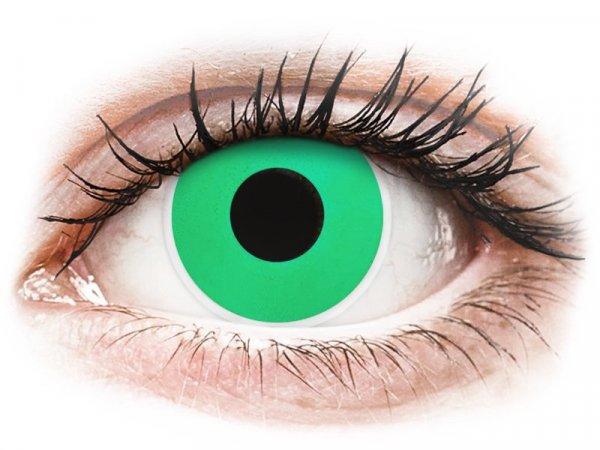 ColourVUE Crazy Lens Emerald (Green) - dioptria nélkül (2 db lencse)