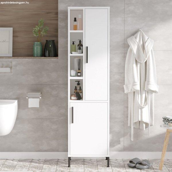 VI2-W Fürdőszobai magas szekrény fehér