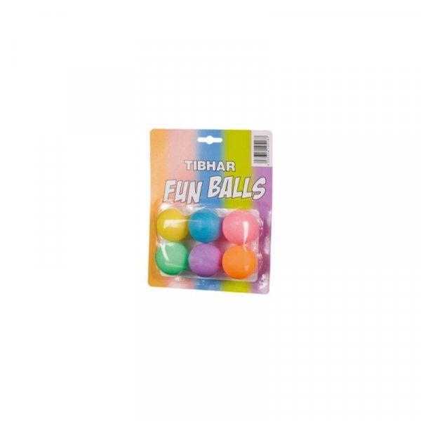 TIBHAR-Tibhar Funballs, x6, multicolor Keverd össze