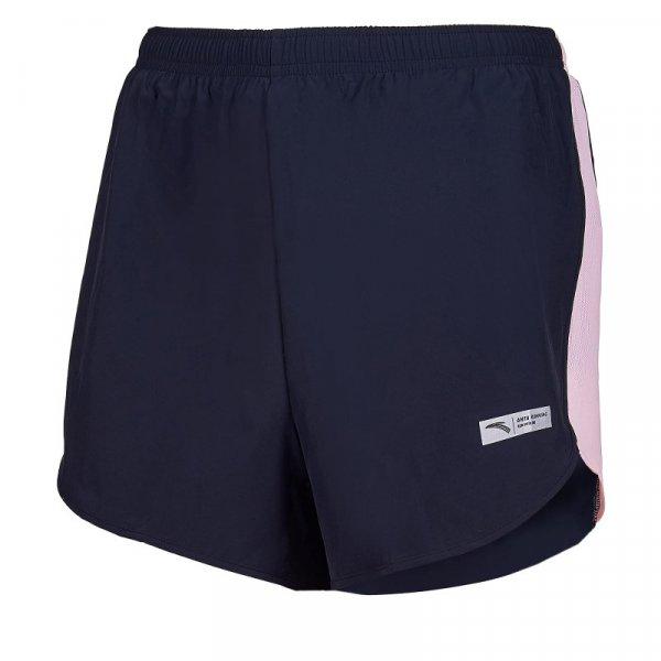 ANTA-Woven Shorts-WOMEN-Basic Black/pink fruit-862025522-9 Fekete XL