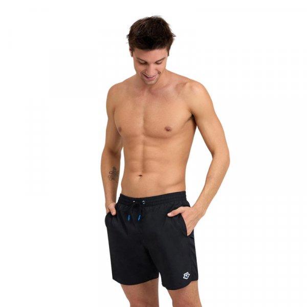 ARENA-MENS ICONS SOLID BOXER Black Fekete M
