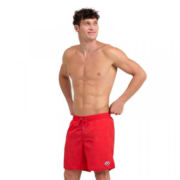 ARENA-MENS ICONS SOLID BOXER Red Piros XL
