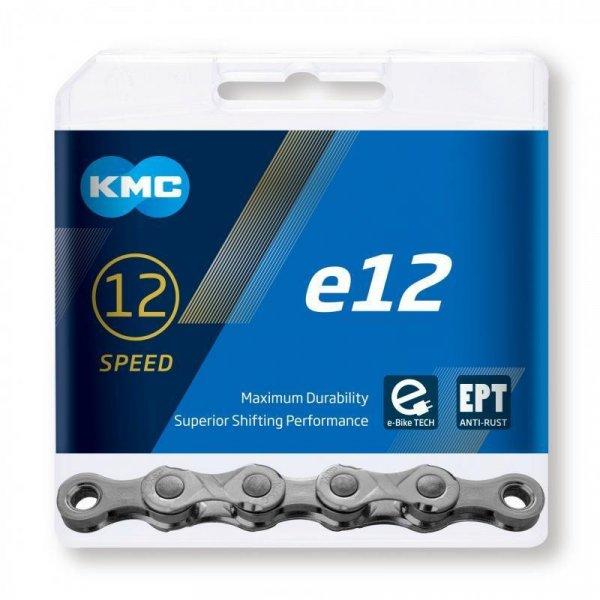 KMC-E 12 EPT grey 130 links Szürke