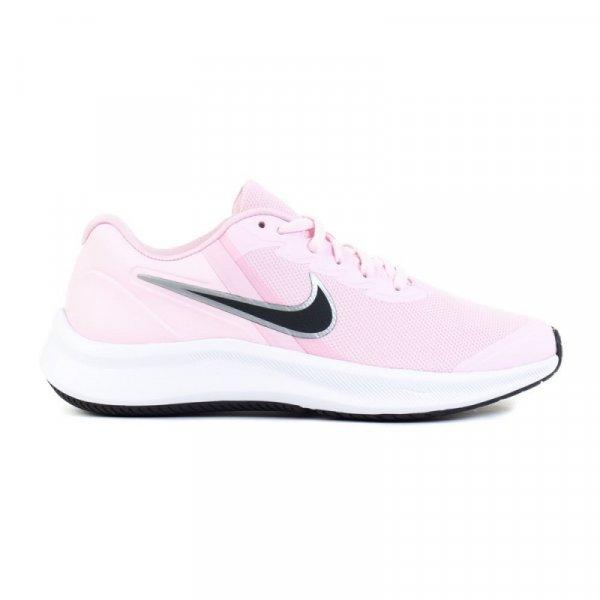NIKE-Star Runner 3 Jr pink foam/black/white Rózsaszín 36,5