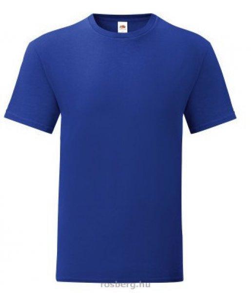 Fruit of the Loom 61-430 ICONIC T póló COBALT BLUE S-XXL méretek 150g/m2