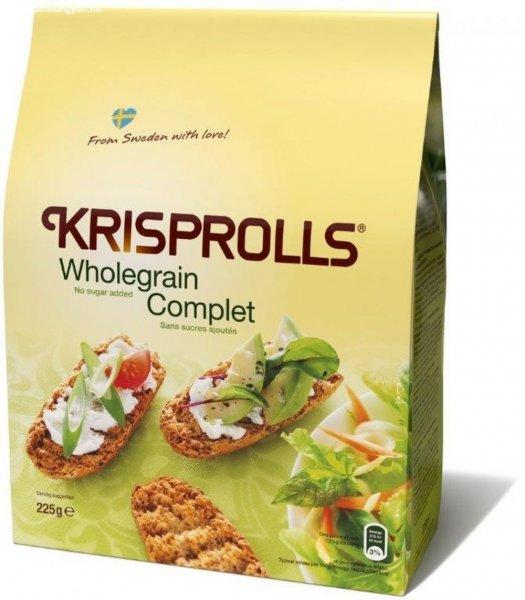 Krisprolls teljeskiőrlésű kenyérke hozzáadott cukor nélkül 225 g