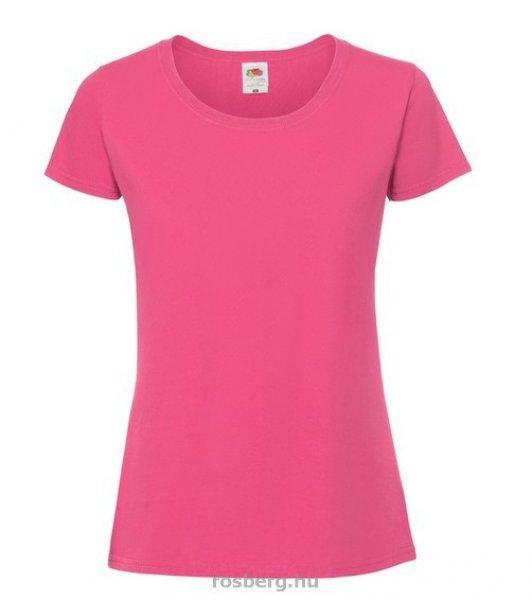 Fruit of the Loom 61424 női ICONIC póló 195T XS-XXL méretek FUXIA