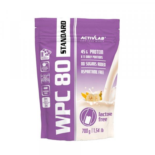 ACTIVLAB WPC 80 Standard Lactose Free 700g Strawberry