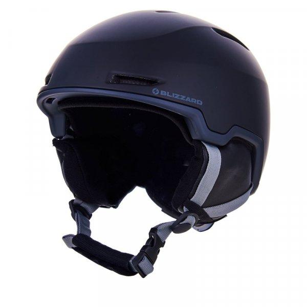 BLIZZARD-Viper ski helmet, black matt/grey matt 20 Fekete 55/59 cm 20/21