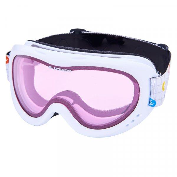 BLIZZARD-Ski Gog. 907 DAO, white shiny, rosa1 Fehér UNI