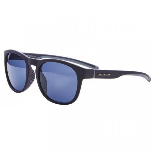 BLIZZARD-Sun glasses POLSF706110, rubber black, 60-14-133 Fekete 60-14-133