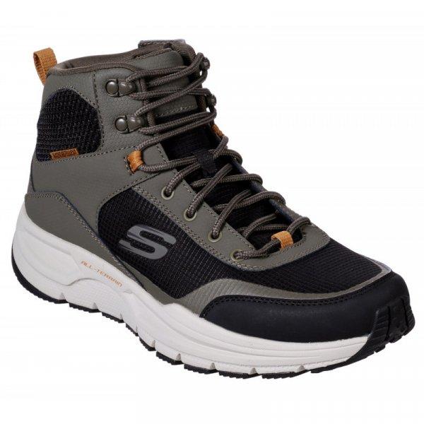 SKECHERS-Escape Plan 2.0 Woodrock olive black Zöld 42