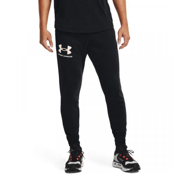 UNDER ARMOUR-UA RIVAL TERRY JOGGER-BLK Fekete M