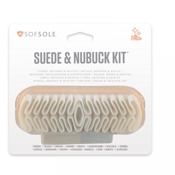 SOFSOLE-Suede and Nubuck Kit (Brush + Eraser) Keverd össze