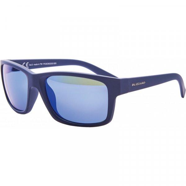 BLIZZARD-Sun glasses PCSC602333, rubber dark blue, 67-17-135 Kék 67-17-135