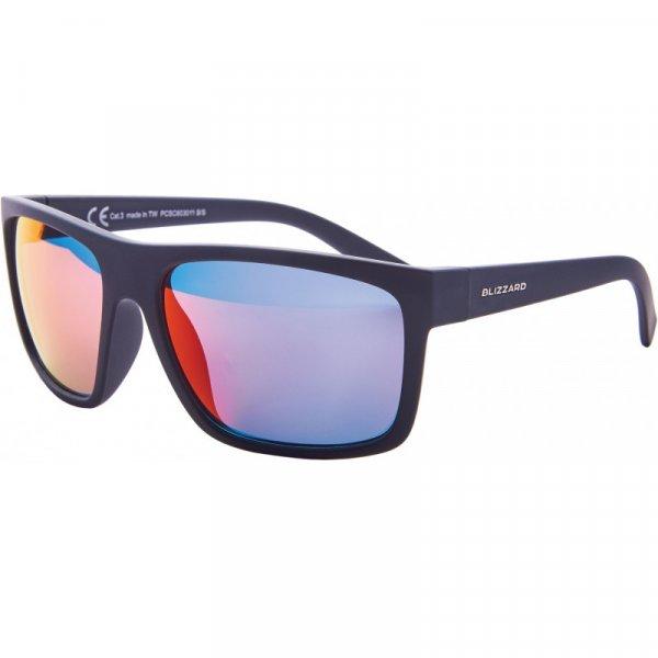 BLIZZARD-Sun glasses PCSC603011, rubber black, 68-17-133 Fekete 68-17-133