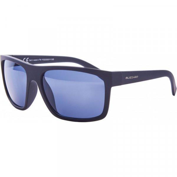BLIZZARD-Sun glasses PCSC603111, rubber black, 68-17-133 Fekete 68-17-133