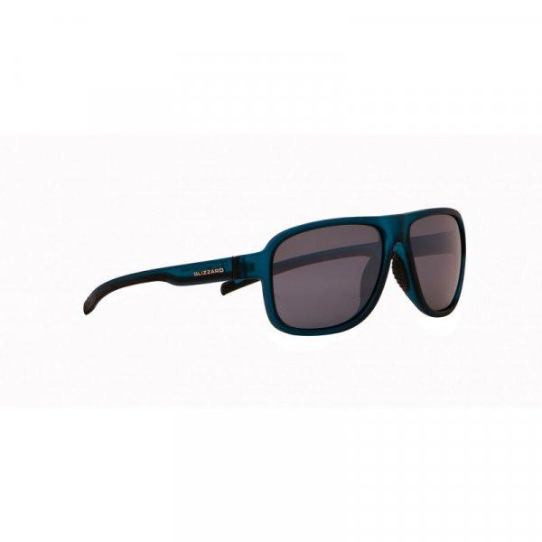 BLIZZARD-Sun glasses POLSF705140, rubber trans. dark blue, 65-16-135 Kék
65-16-135